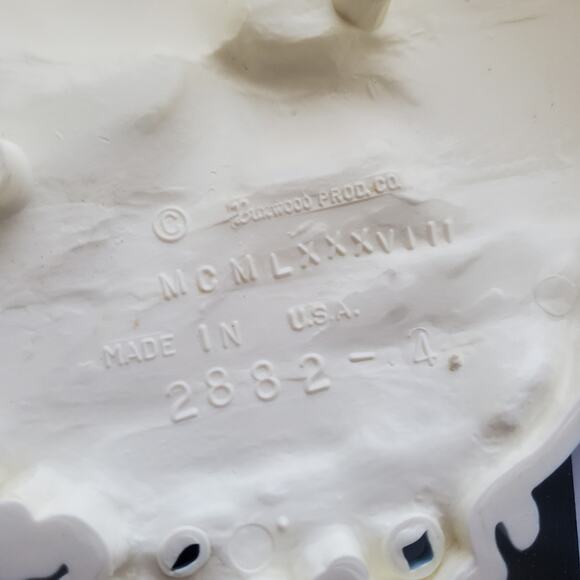 VTG 1960s Burwood Pastel Blue Angelfish Seashells Wall Hanging Decor - Picture 4 of 6